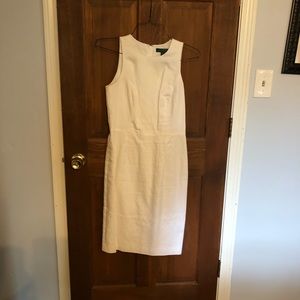 Ralph Lauren White Dress wedding shower